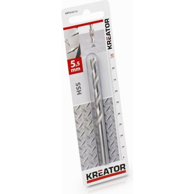 KREATOR KRT010113 - HSS vrták do kovu 5,5x93 mm – Zboží Mobilmania