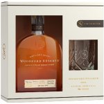 Woodford Reserve Straight Bourbon 43,2% 0,7 l (dárkové balení 1 sklenice) – Hledejceny.cz