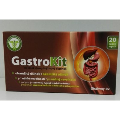 Brainway GastroKit 20 kapslí