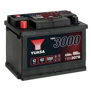 Yuasa YBX3000 12V 60Ah 550A YBX3078