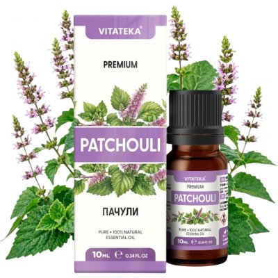 Vitateka esenciální olej Pačuli 100 % 10 ml – Hledejceny.cz