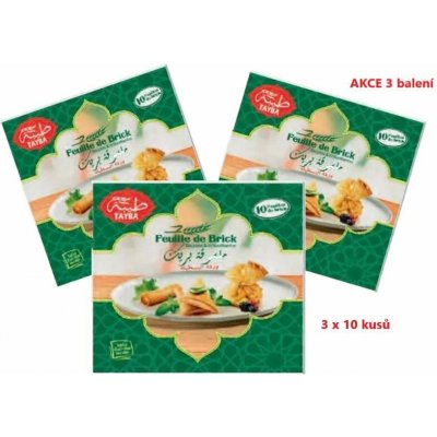 Tayba Těsto na BRICK malsouka 10 ks 3 x 170 g – Hledejceny.cz