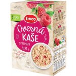 Emco Ovesná kaše s malinami 5 x 55 g – Zbozi.Blesk.cz