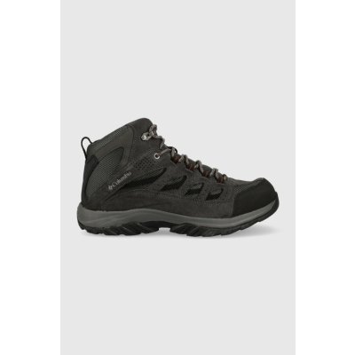 Columbia Crestwood Mid Waterproof BM5371 trekingová obuv 089 dark grey deep rust – Zboží Mobilmania