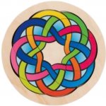 GOKI puzzle Hlavolam trojúhelník 8 dílků – Zboží Mobilmania