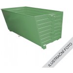 TRV PLN 8834/ZE Stohovatelný kontejner s výpustí zelená nosnost 2000 kg – Zboží Mobilmania