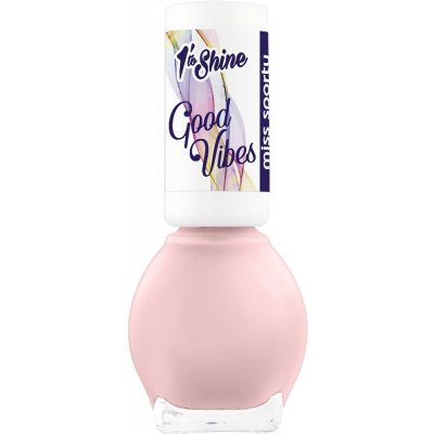 Miss Sporty 1 Min to Shine Good Vibes lak na nehty 112 7 ml – Zboží Mobilmania