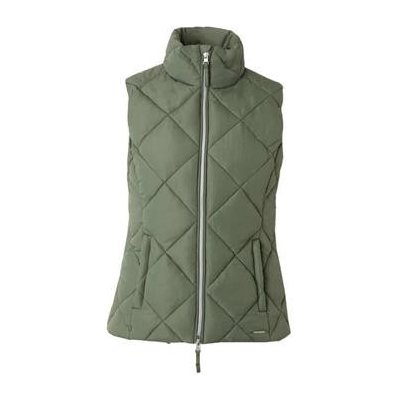 Horze Dámská vesta Carola šedo-zelená – Zboží Dáma