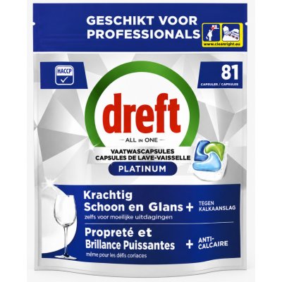 Dreft Platinum tablety do myčky Regular 81 ks – Zboží Dáma