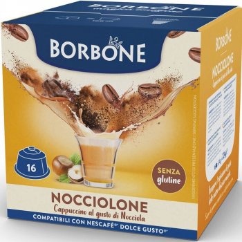 Caffé Borbone Oříškové Cappuccino kapsle do Dolce Gusto 16 ks