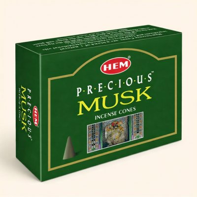 Hem vonné kužely Precious Musk pižmo 10 ks – Zboží Dáma