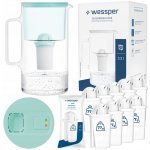 Wessper D2 Borosilicate FutureFlow Aquamax 3,3 l modrá – Zboží Dáma