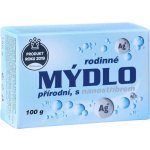 NANOSTRIBRO přírodní mýdlo s nanostříbrem 100 g – Zboží Mobilmania