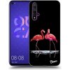 Pouzdro a kryt na mobilní telefon Huawei Picasee Ultimate Case pro Huawei Nova 5T - Flamingos pár