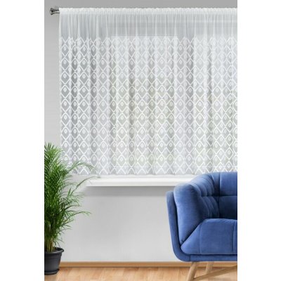 HOTOVÁ ZÁCLONA DEK 350X140 CM BÍLA – Hledejceny.cz