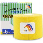 Temtex Tourmaline tejpovací páska žlutá 5cm x 5m – Zbozi.Blesk.cz