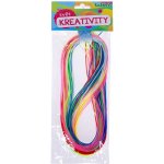 Zaplétací provázky bužírky třpytivé glitter 105cm 35ks – Zboží Dáma