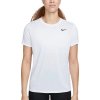 Dámské sportovní tričko Nike DRI-FIT Dámské tréninkové tričko bílá