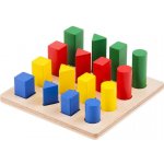 Montessori C223 Žebřík geometrická tělesa – Zboží Dáma