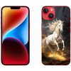 Pouzdro a kryt na mobilní telefon Apple mmCase na iPhone 14 Plus bílý kůň 2