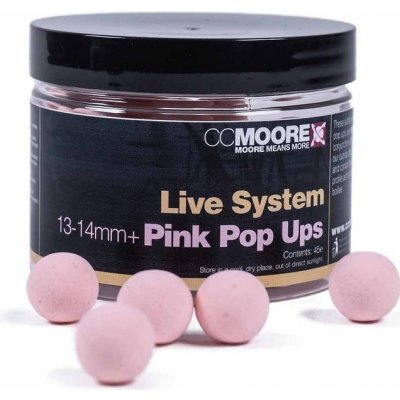 CC Moore Plovoucí Boilies Live System Růžové Extra 13-14 mm 45 ks – Hledejceny.cz