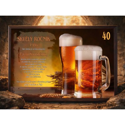 Cedulky sport hobby Dárek pro pivaře_1 20x15 – Hledejceny.cz