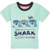 Dětské tričko Winkiki kids Wear chlapecké tričko Shark mátová