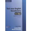 Kniha Test Your English Vocabulary in Use, Upper-intermediate with answers