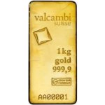 Valcambi Zlatý slitek 1000 g – Zboží Dáma
