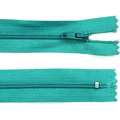 Spirálový zip no.3 nerozepínací 22cm - více barev color: 609 tmavě tyrkysová – Hledejceny.cz