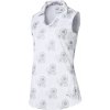 Dámské sportovní tílko Puma W polo Blossom Sleeveless bílo šedé