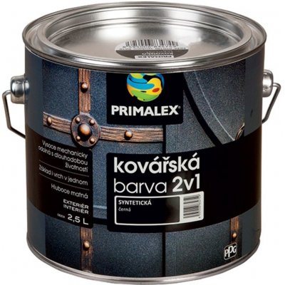 PRIMALEX, PX kovářská barva 2v1 černá 2,5l – Hledejceny.cz