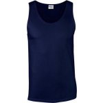 Gildan měkčené tílko se širokými ramínky modrá námořní – Zboží Mobilmania