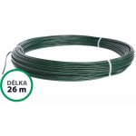 Napínací drát poplastovaný - drát 2,2/3,2 mm, délka 26 m, zelený – HobbyKompas.cz