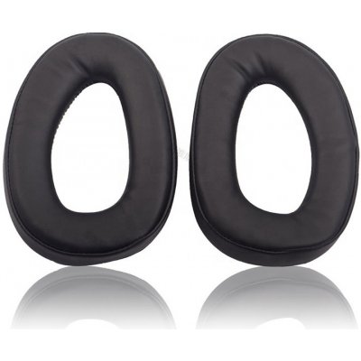 eses náušníky pro sluchátka Sennheiser GSP 300 301 302 303 350 a 370 černé kožené – Zboží Mobilmania