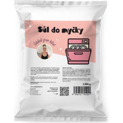 Úklid pro klid Sůl do myčky 2 kg – Zboží Mobilmania