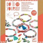 DJECO DIY Stylové a zlaté náramky papírové korálky – Hledejceny.cz