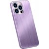 Pouzdro a kryt na mobilní telefon Pouzdro SES Odolné hliníkovo-silikonové Apple iPhone 12 Pro Max - fialové