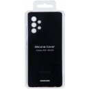 Pouzdro a kryt na mobilní telefon Samsung Silicone Cover Galaxy A52 černá EF-PA525TBEGWW