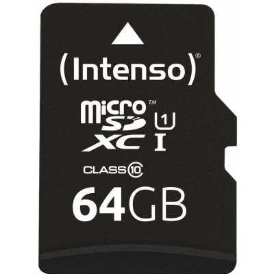 Intenso SDHC 64 GB UHS-I 3433490 – Zbozi.Blesk.cz