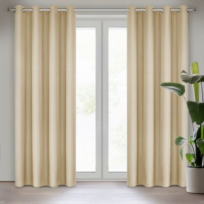 Takoy Hotový závěs RITA z hladké látky 140 x 250 cm-HF-398658 | 140 x 250 cm – Hledejceny.cz