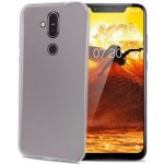 Pouzdro CELLY Gelskin Nokia 8.1 - zadní měkké čiré – Zbozi.Blesk.cz