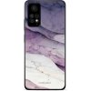 Pouzdro a kryt na mobilní telefon Xiaomi Pouzdro Mobiwear Glossy Xiaomi Redmi Note 11 Pro 5G - G028G - Bílý a fialový mramor