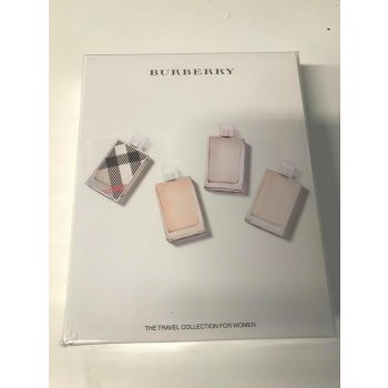 Burberry Brit Collection pro ženy EDP Brit 5 ml + EDT Brit Rhythm Floral 5 ml + EDT Brit Sheer 5 ml + EDT Brit Rhythm 5 ml dárková sada