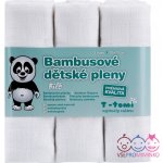 T-Tomi Bambusové sada bílá 3 ks – Zbozi.Blesk.cz