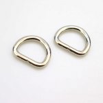 Pro Háčkování Polokroužek 20x15 mm nikl – Zboží Mobilmania