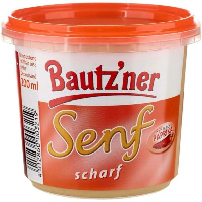Bautzner Senf & Feinkost 0226 Hořčice plnotučná pálivá, 200ml – Sleviste.cz