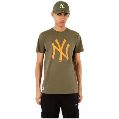 Triko New Era MLB Baseball Graphic Tee New York Yankees Light Grey