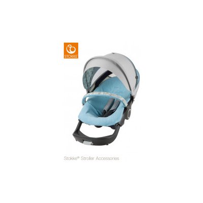 Stokke Xplory letní sada Flora Blue – Zboží Mobilmania