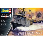 Revell US Navy SWIFT BOAT Mk.I Plastic ModelKit loď 05176 1:72 – Zboží Dáma